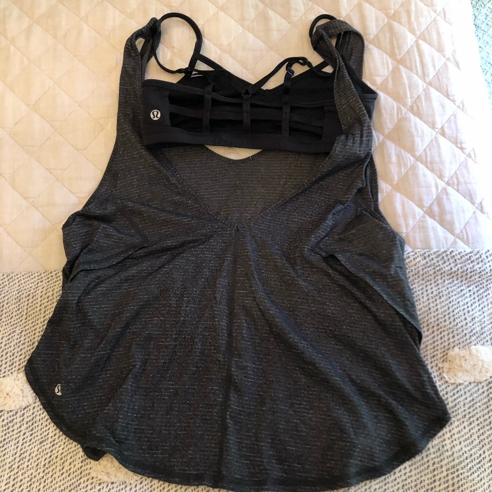 Lululemon Tank with Bra Snaps